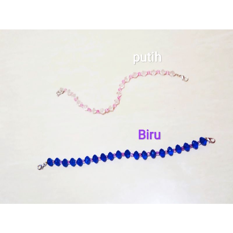 konektor kristal masker hijab/tali konektor masker