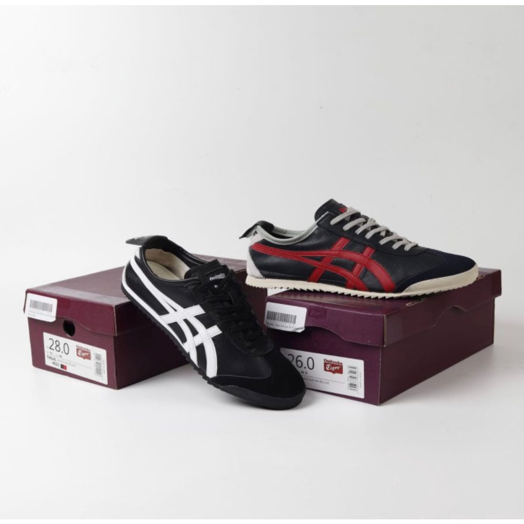 Onitsuka Tiger Mexico 66 Deluxe Black White