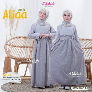 AL 04 Baju  Muslim  Anak Perempuan Gamis Brokat  Labebah by 