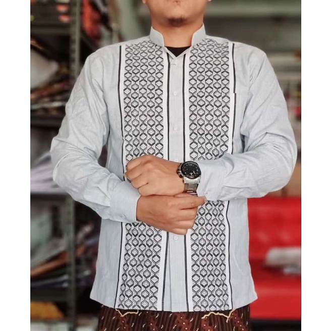 baju koko alisan lengan panjang alisan