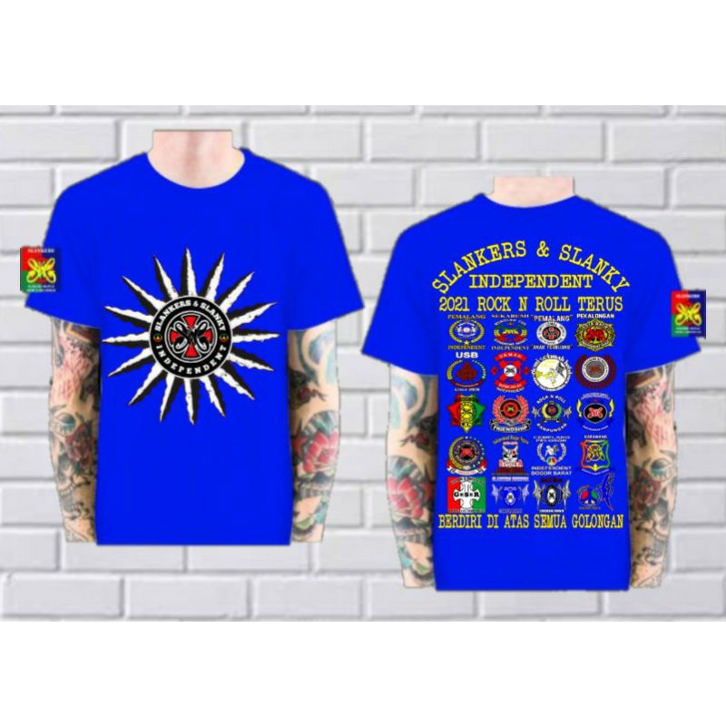 Baju SLANK LOGO-LOGO INDEPENDENT