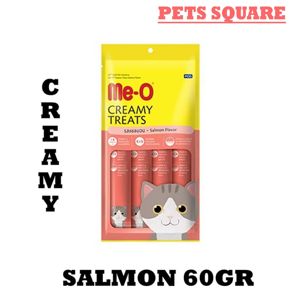 MEO CREAMY TREATS SALMON 60GR