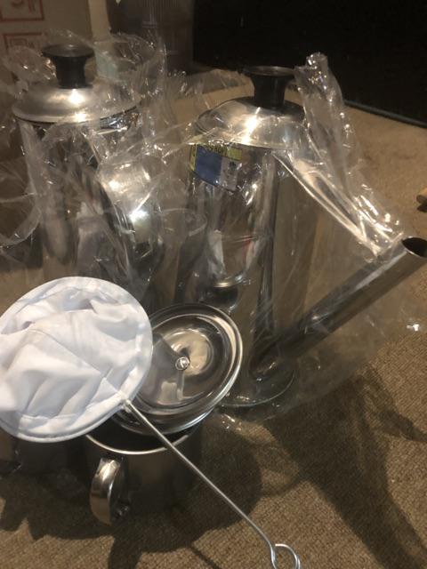 Teko Thai Tea / Promo Set Teko Thai Tea / Teko Thai Tea 24cm + Mug 9cm + Saringan 26cm