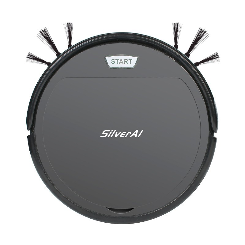 SilverAI Intelligent Sweeping Robot Vacuum Cleaner Dry Navigation - Robot Vacuum Cleaner / Vacum