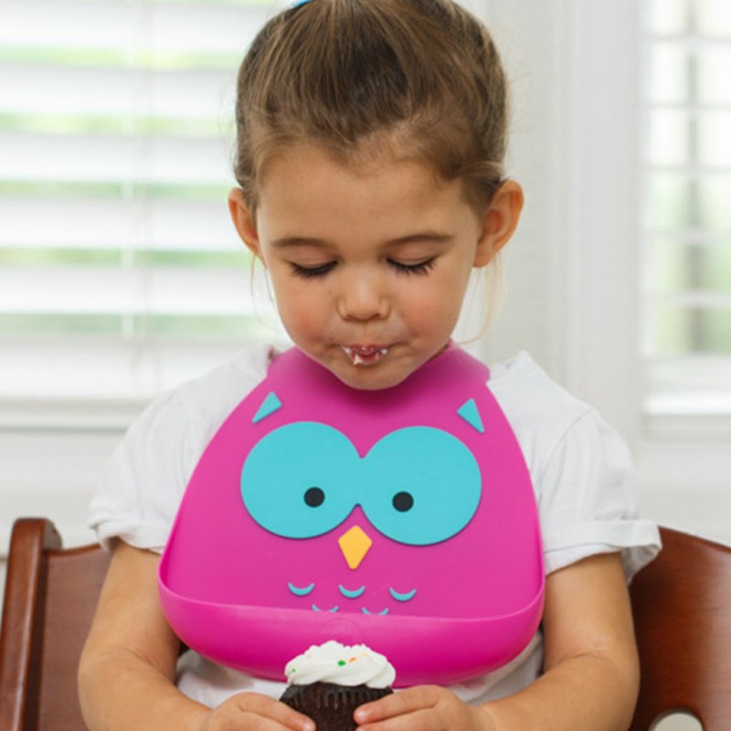 Make My Day Baby Bib - Owl