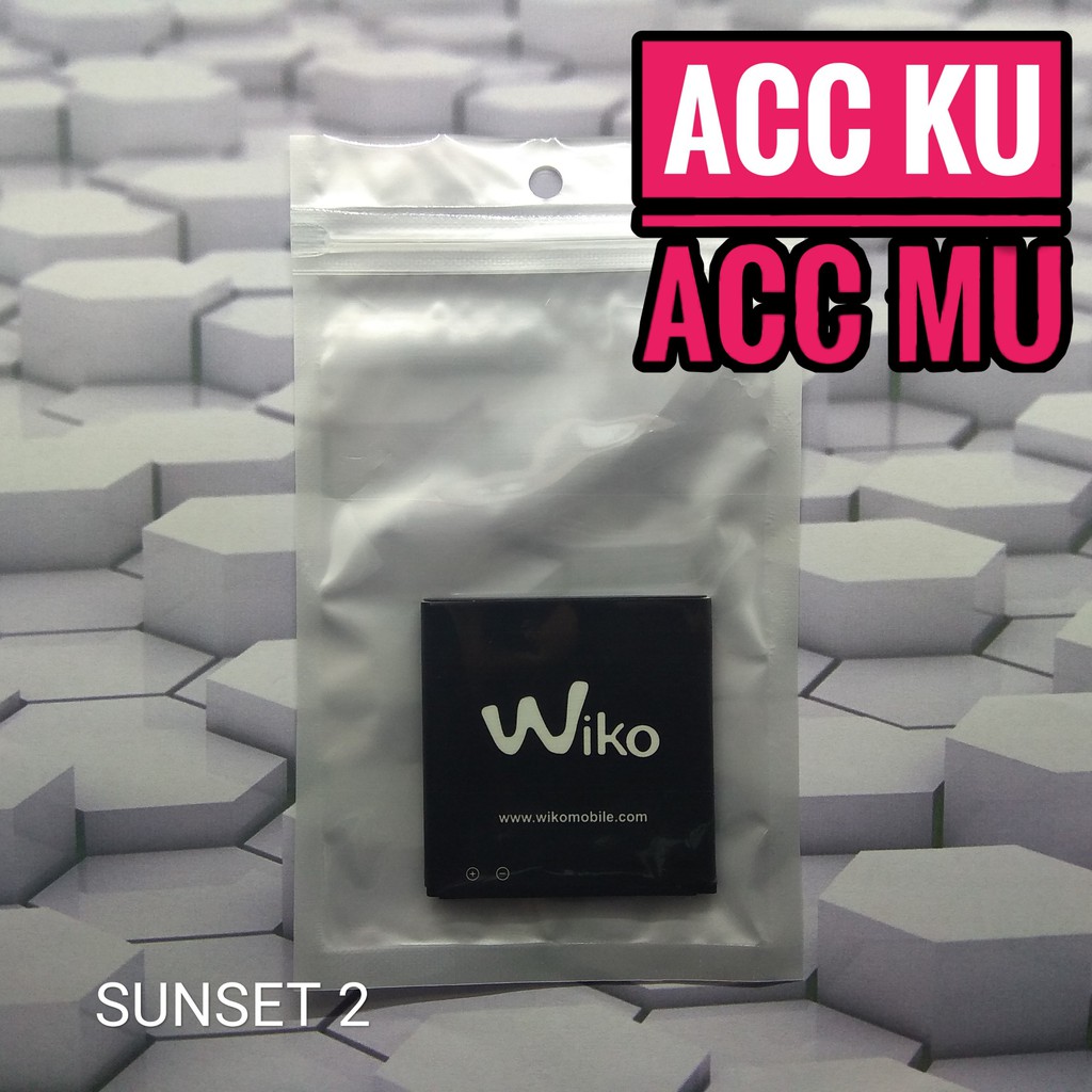 BATRE BATTERY BATERAI WIKO SUNSET 2 ORIGINAL