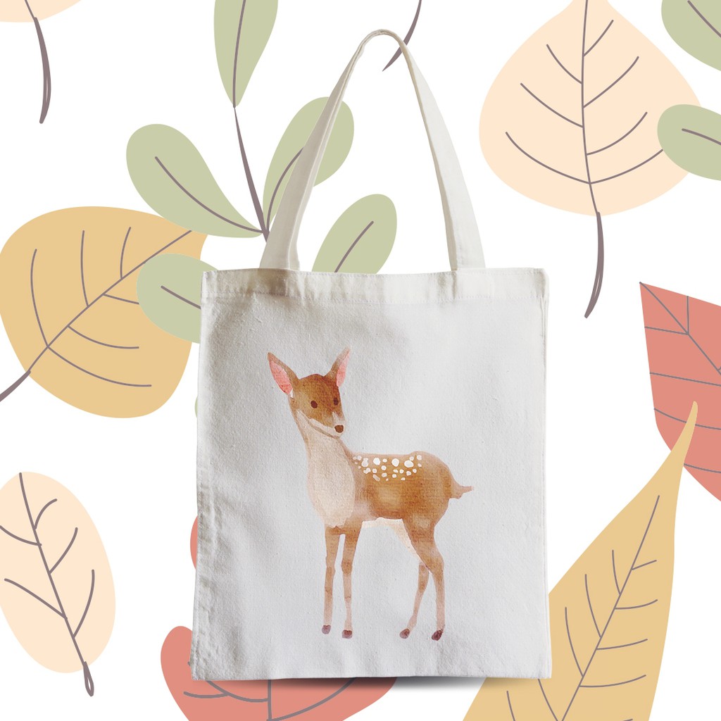 

Tote Bag Watercolor Animal 6