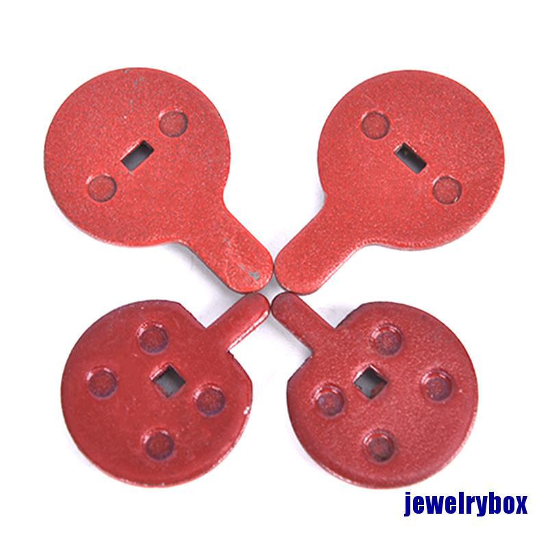 (Jewelrybox) 1 Pasang Kampas Rem Sepeda Mtb Bahan Tembaga