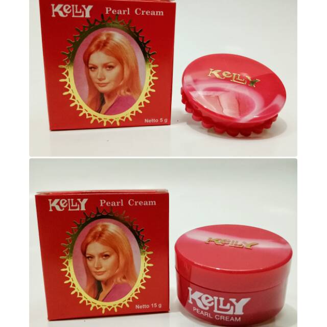 Bedak Kelly Pearl Cream 5g - 15g