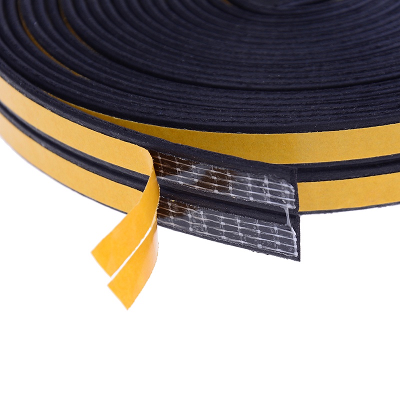 10m Karet Foam Seal Strip Roll Untuk Pintu