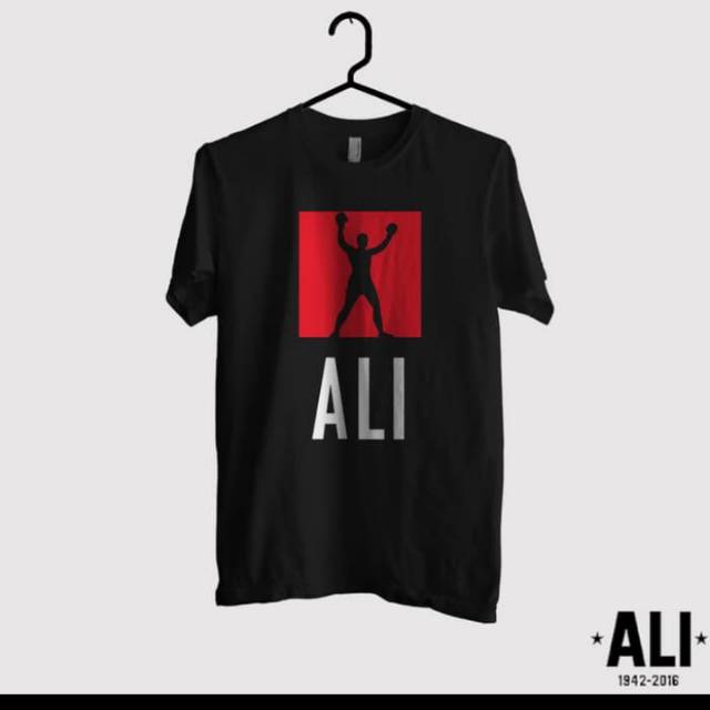 TSHIRT KAOS MUHAMMAD ALI BOXING LEGEND TINJU