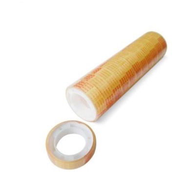 Selotip / solasi kado Bening Kecil GOLDTAPE (12pcs)