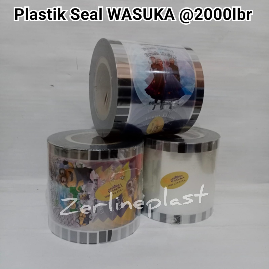 Plastik Seal Cup WASUKA // Plastik Mesin Sealer @1000Cup