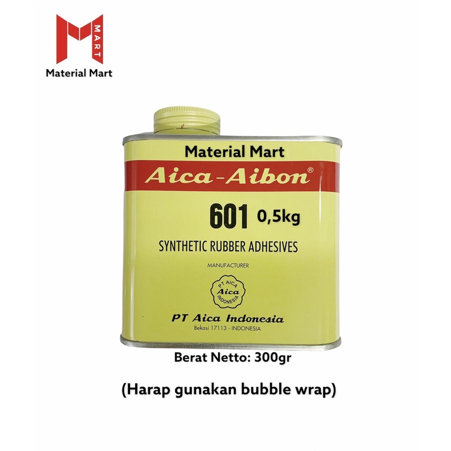 Lem Aica Aibon 500gr | Perekat Aica Aibon 1 Kg | Lem Kuning 500 Gram |Material Mart