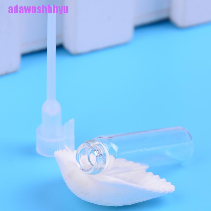 10 / 50Pcs Botol Kaca Kosong mini 1ml Untuk Parfum Cair Laboratorium