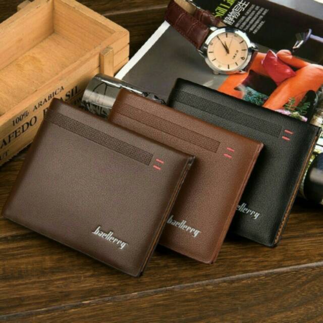 DOMPET IMPORT COWOK - BAELLERY LARRY MEN WALLET