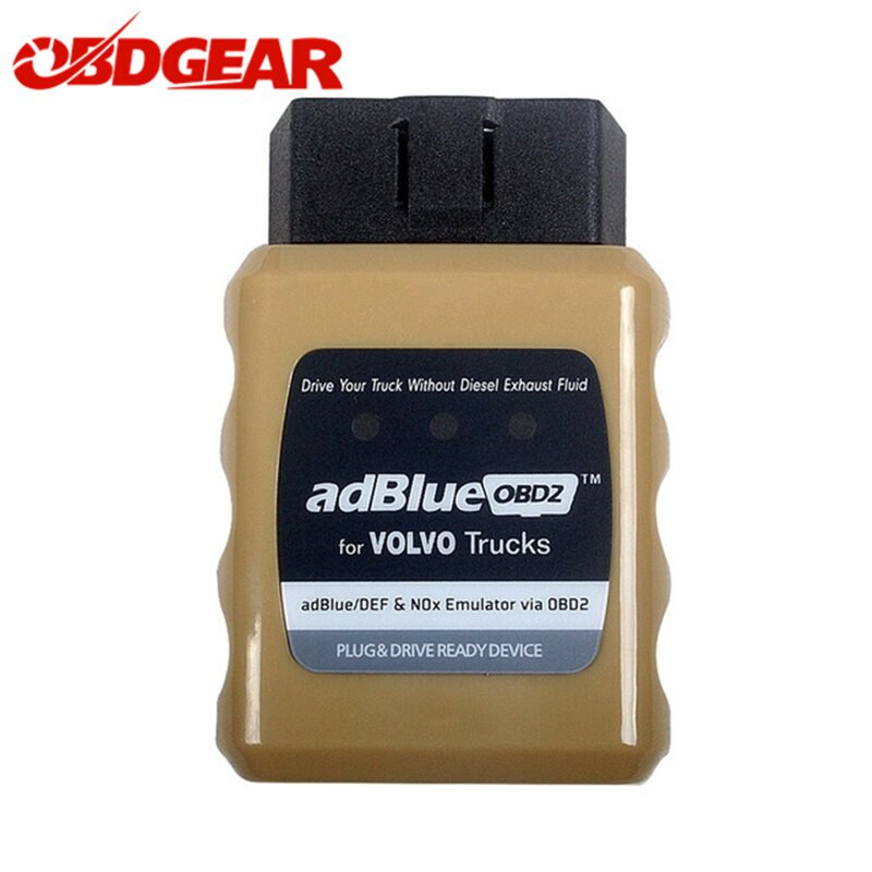 IMPORT For VOLVO Truck Adblue Emulator AdblueOBD2 Adblue/DEF Nox Sensor Damaged SCR System Via OBD2