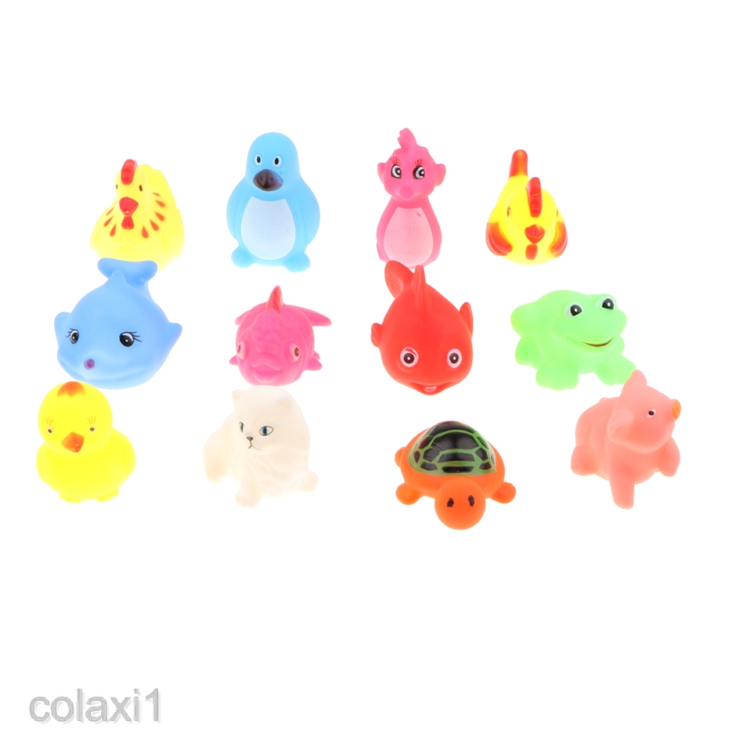 rubber animals toys