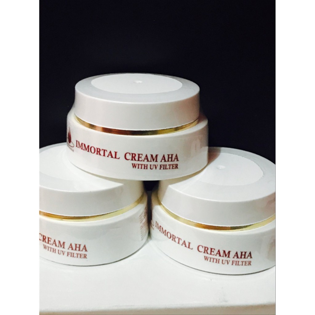 Immortal Cream Aha With UV Filter