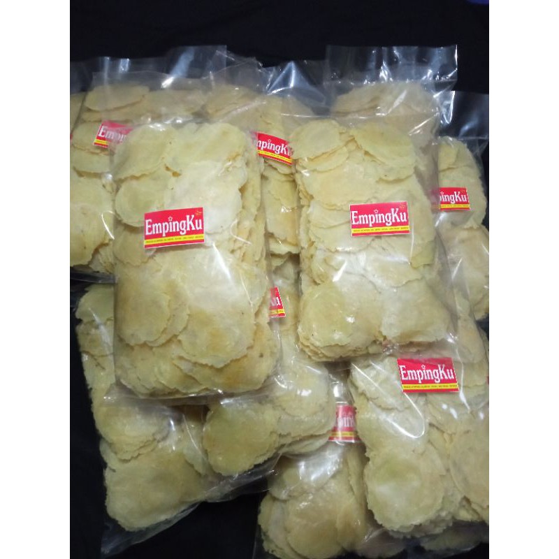 

Piscoklegit_ Emping Melinjo (1/2Kg) Medium Asli Khas Kota Limpung Batang