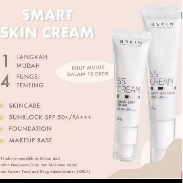 Bskin SS cream HDI 15gr dan 30gr