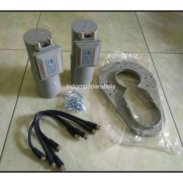 Lnb C Band V/H ( 2 Buah ) / bukan lnb dual output.