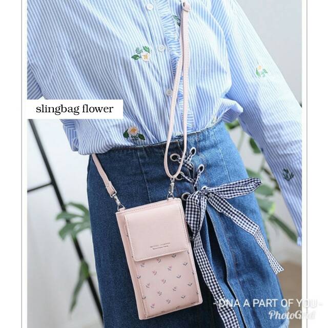 Tas Selempang Wanita Phonecell Maya - Bolish Slingbag Mini Dompet Wanita Kartu BISA COD