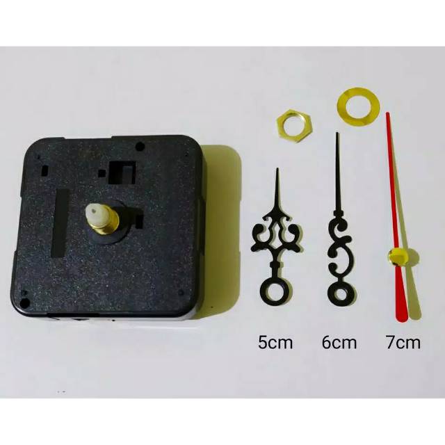 Mesin jam + background jam hias mahar