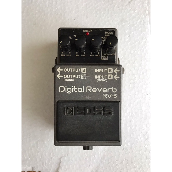 EFEK GITAR BOSS REVERB RV-5 MANTAP