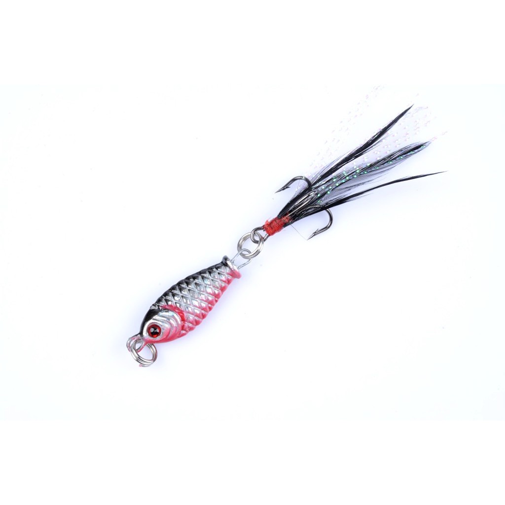 Shengyao 1Pcs Mini Lead Jig Fishing Lure 3.2cm/5g Swimbait Umpan Pancing Ikan Bass Bait Kail Memancing Peralatan