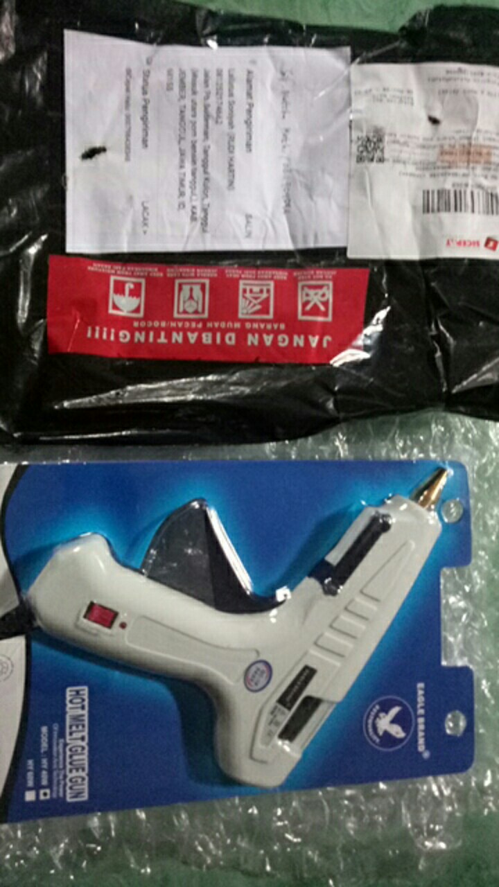 Glue Gun/ Tembakan Lem Lilin Merk Eagle 40 Watt