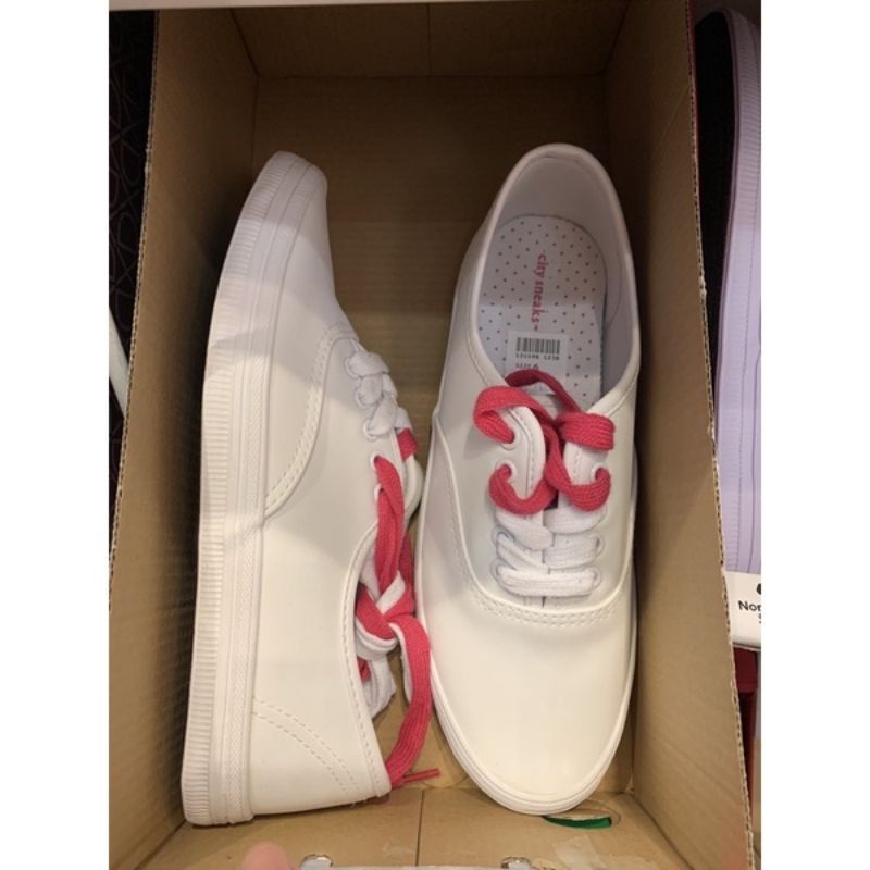 Payless City Sneaks White