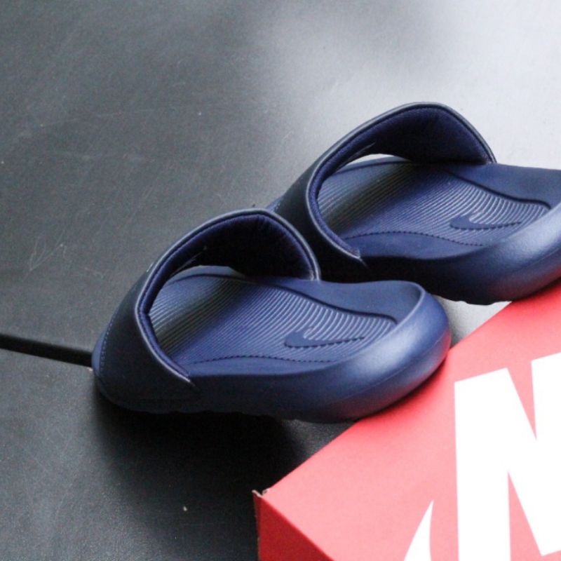 Sandal Nk Victory One Slide Navy White Original / Sandal Slide Pria Original / Sendal Slide Pria Original / Sandal Pria