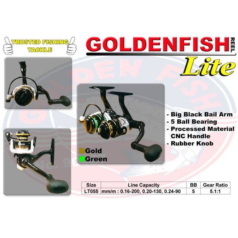 Reel Udang GoldenFish Lite 500