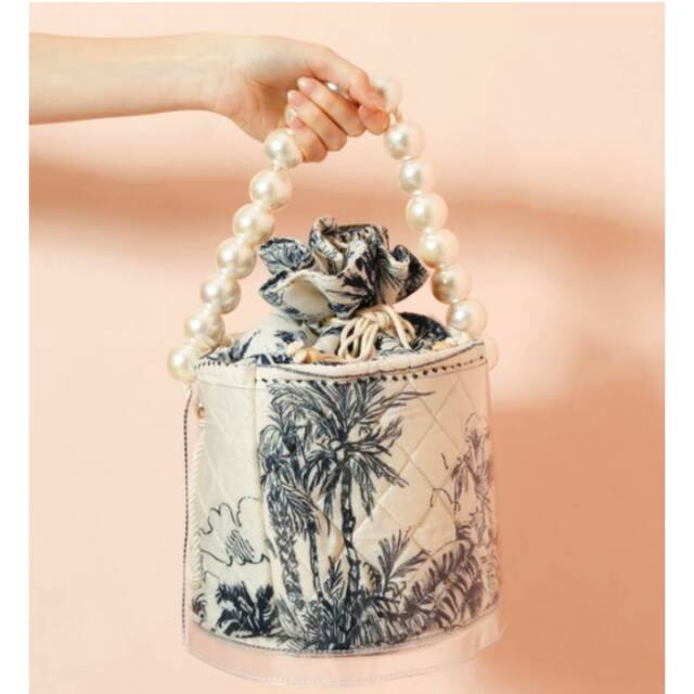 Blue Biba Bag Vone x Mmhuillet