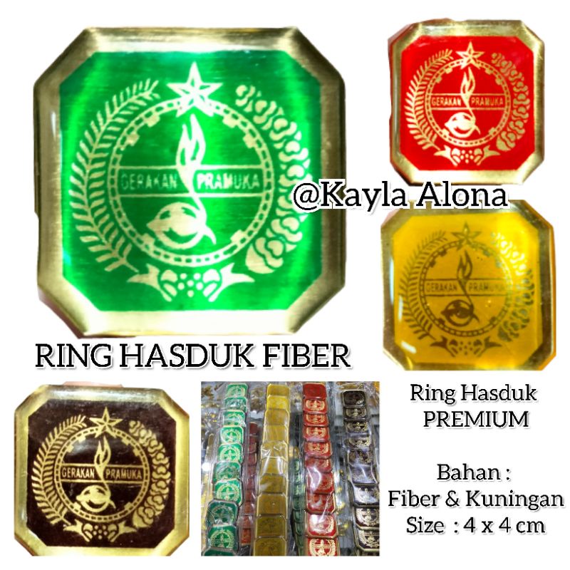 RING HASDUK PRAMUKA ( FIBER )