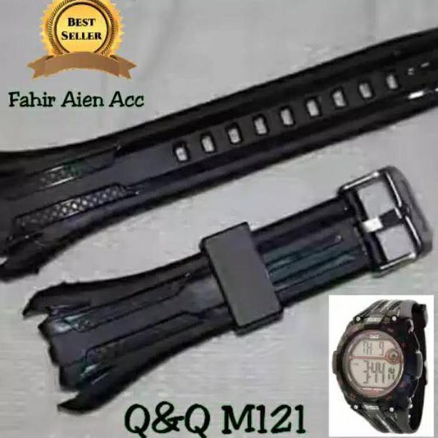 Q Q Qnq Strap Jam Tali Tangan Qq M121 Tali M121 Qnq Rubber Jam Ready Stok Shopee Indonesia