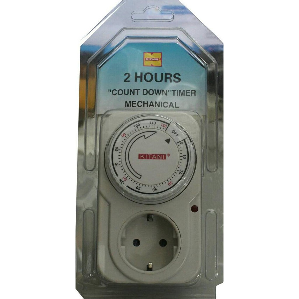 Terlaris Stop Kontak Timer 2 Jam/ Timer Stopkontak 120 Menit Pengatur Waktu