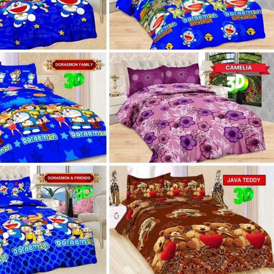 ☺ SPREI BONITA 3DIMENSI, 180X200, MOTIF BUNGA, , - sesuai chat ♥
