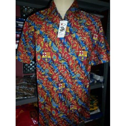 Batik Bola Pria Tampan - Barcelona Best Quality