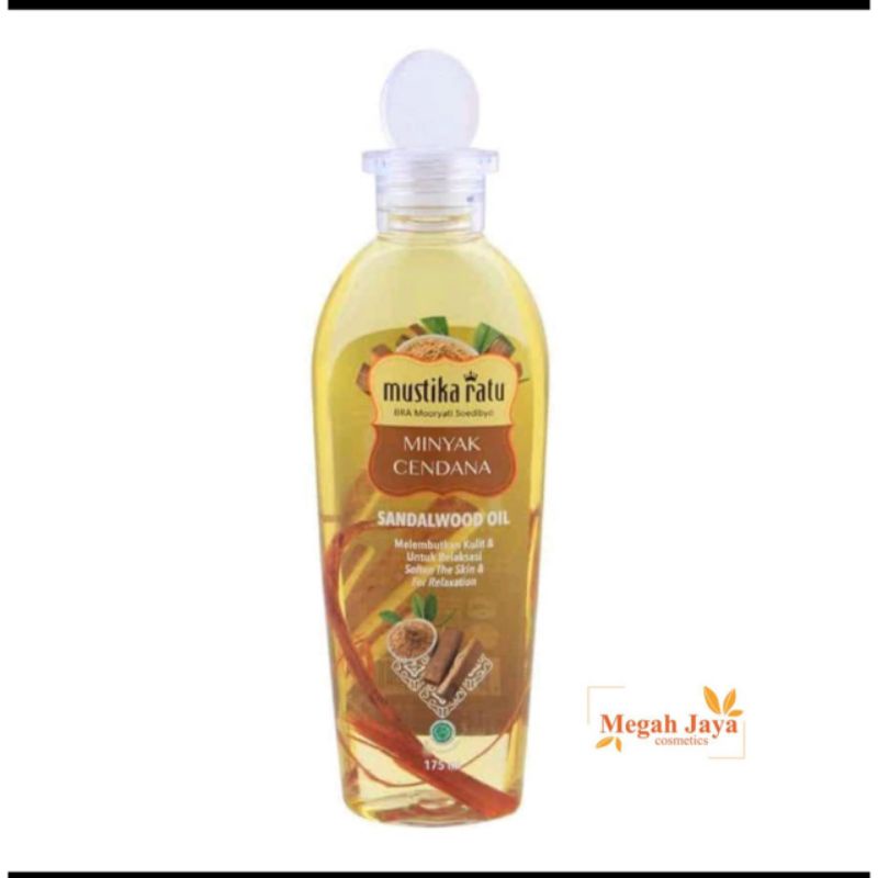 MUSTIKA RATU MINYAK CENDANA (SANDALWOOD OIL) 175 ML @MJ