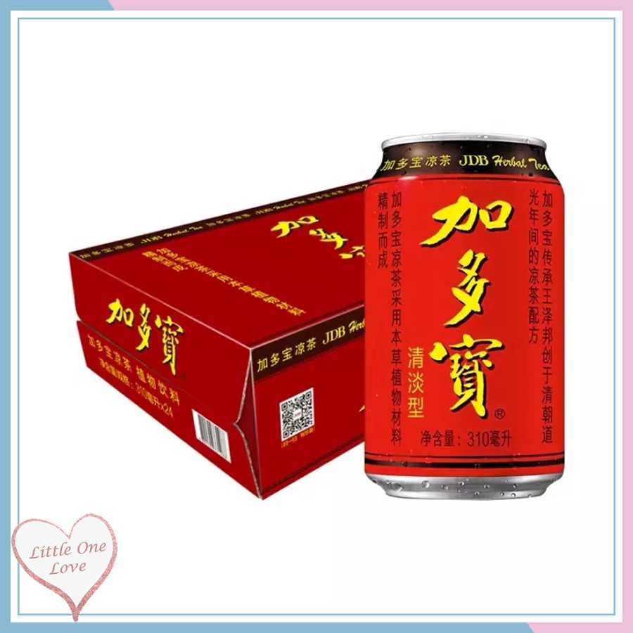 

Jia Duo Bao Herbal Tea Drinks Liang Teh Jiaduobao 1 box isi 24 kaleng
