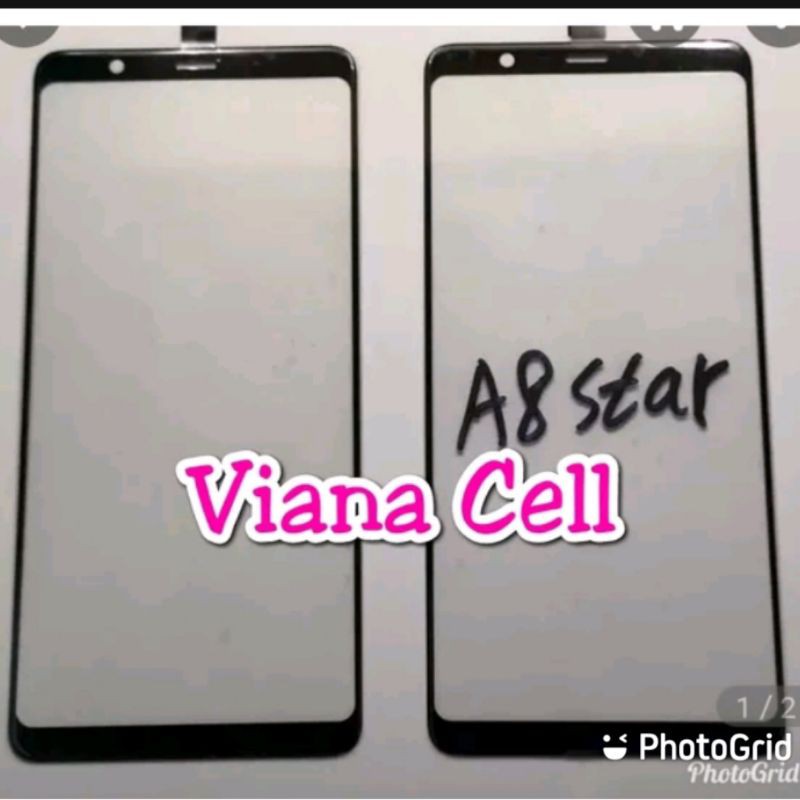 KACA LCD KACA DEPAN TOUCHSCREEN SAMSUNG A8 STAR ORI