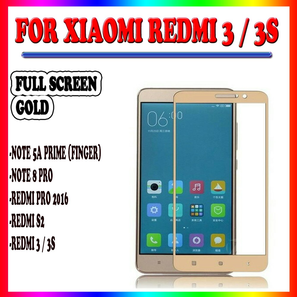 TEMPER GLASS XIAOMI REDMI NOTE 5A PRIME XIAOMI REDMI NOTE 8 PRO REDMI NOTE 9 REDMI NOTE 9 PRO XIAOMI REDMI PRO 2018 XIAOMI REDMI S2 XIAOMI REDMI 3 / XIAOMI REDMI 3S ANTI GORES KACA TEMPER GLASS