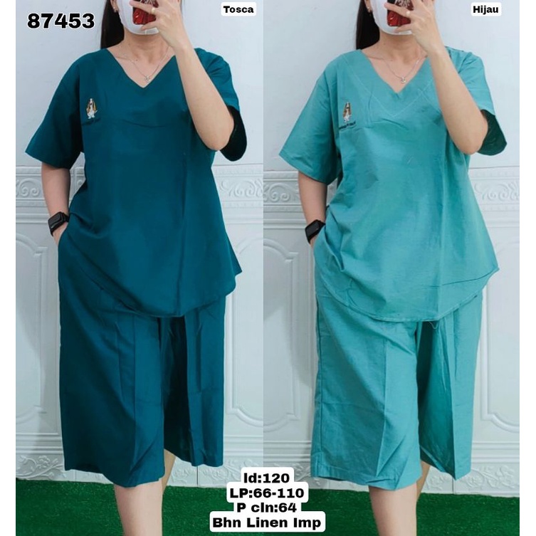 STAR 87453 SETELAN HUSH PUPIES KATUN LINEN JUMBO