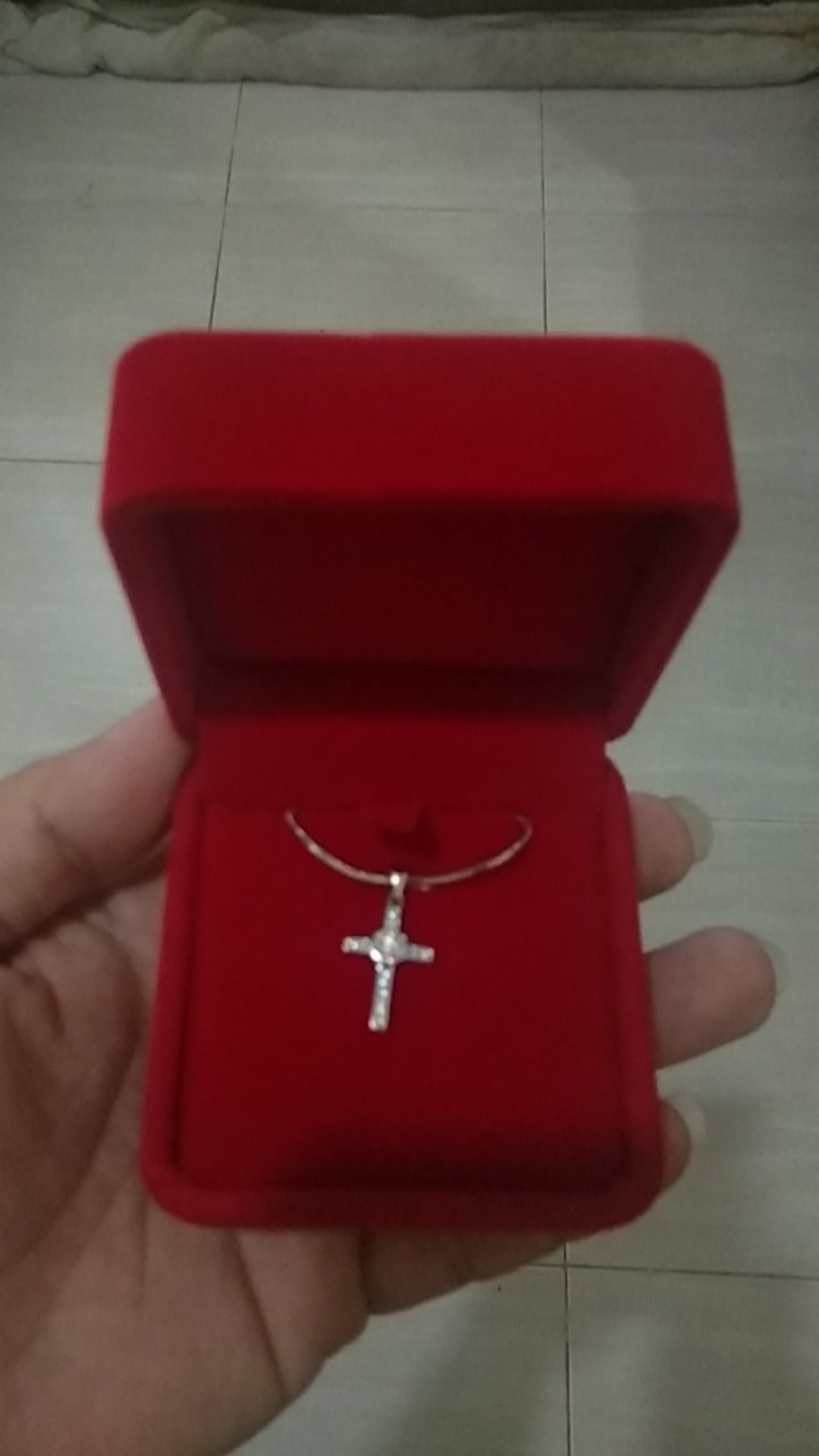 Kotak Perhiasan / Box Perhiasan / Tempat Perhiasan Kalung Liontin / Kt01