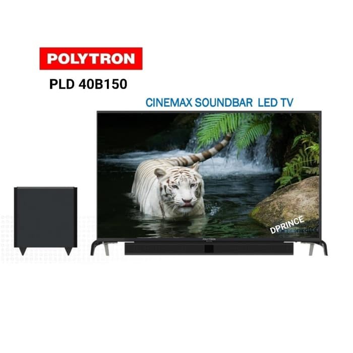 LED TV POLYTRON PLD 40B150 TV POLYTRON SOUNDBAR 39 INCH