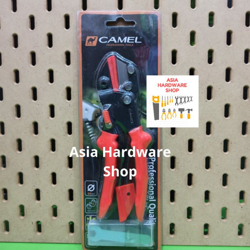 Gunting Dahan Steak Batang Ranting Tanaman Bunga Serbaguna Gagang Fiber CAMEL