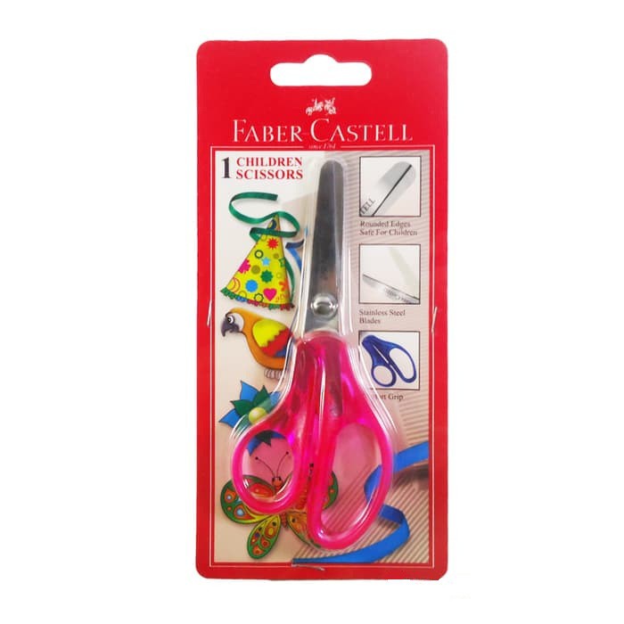 

Faber Castell Gunting Children Scissors / gunting / gunting faber / gunting tajam