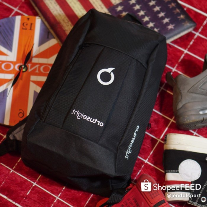 ransel pria ortuseight sepatu futsal - hitam I1D4 ransel pria anak-anak kasual batam kerja best sell